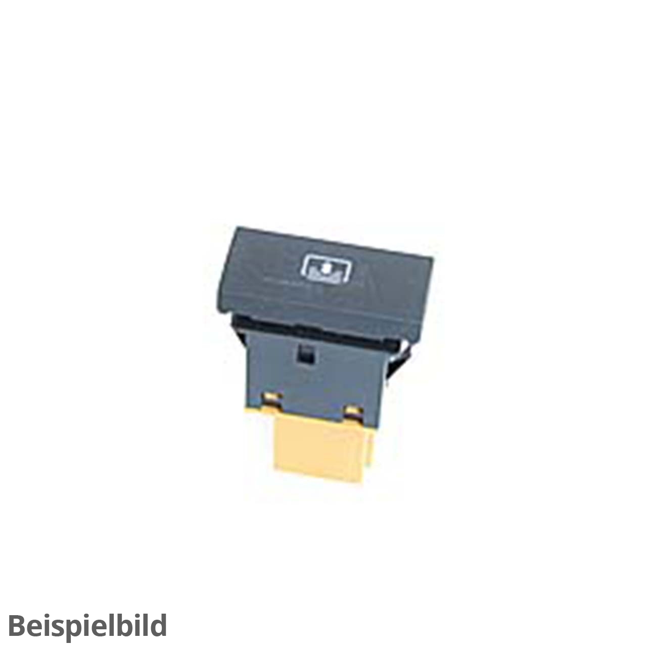 Drucktaster für Heck- und Tankklappenbetätigung schwarz/weiss 3C0959903B REH