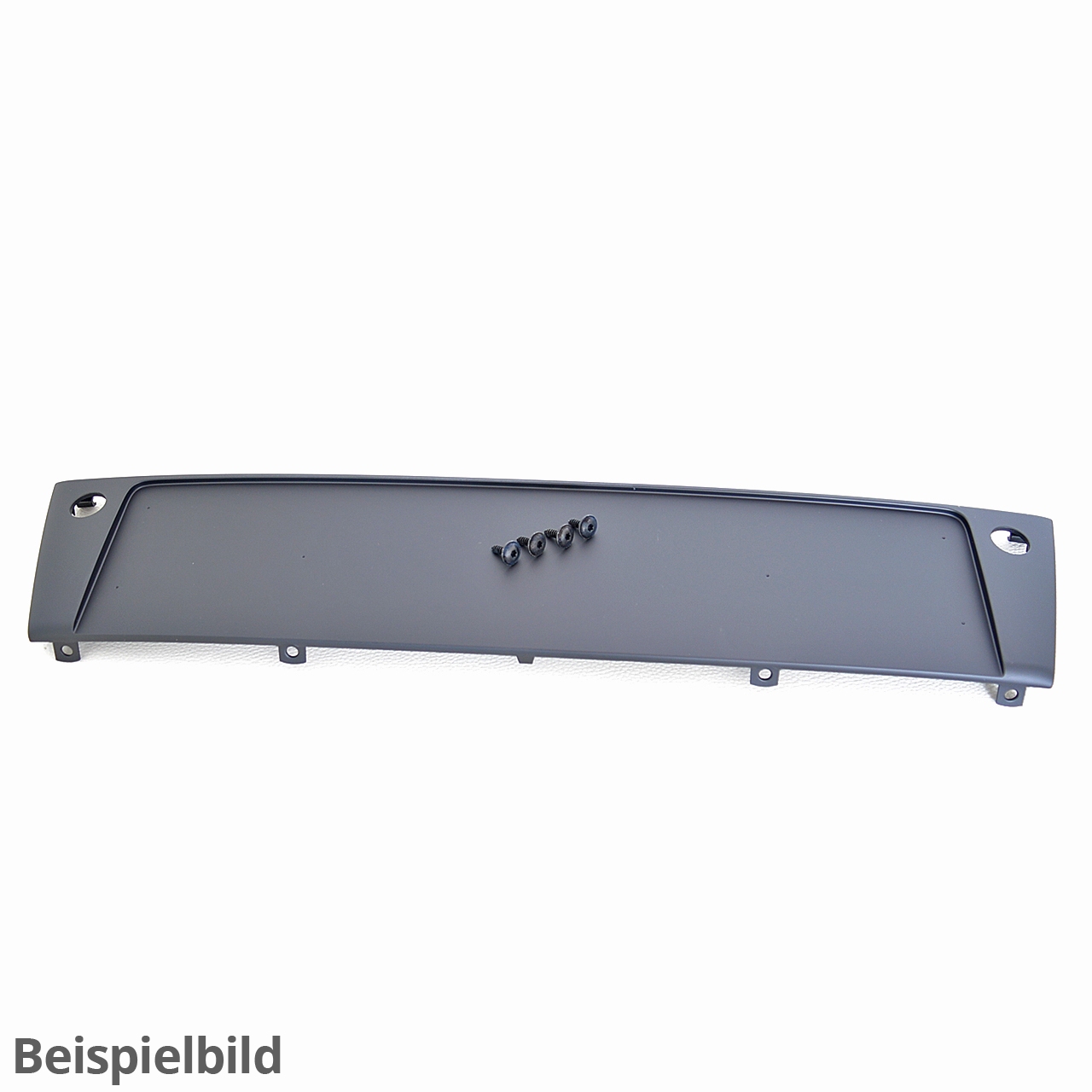 Kennzeichenträger schwarz/brillantschwarz 4G0807285AJ3FZ