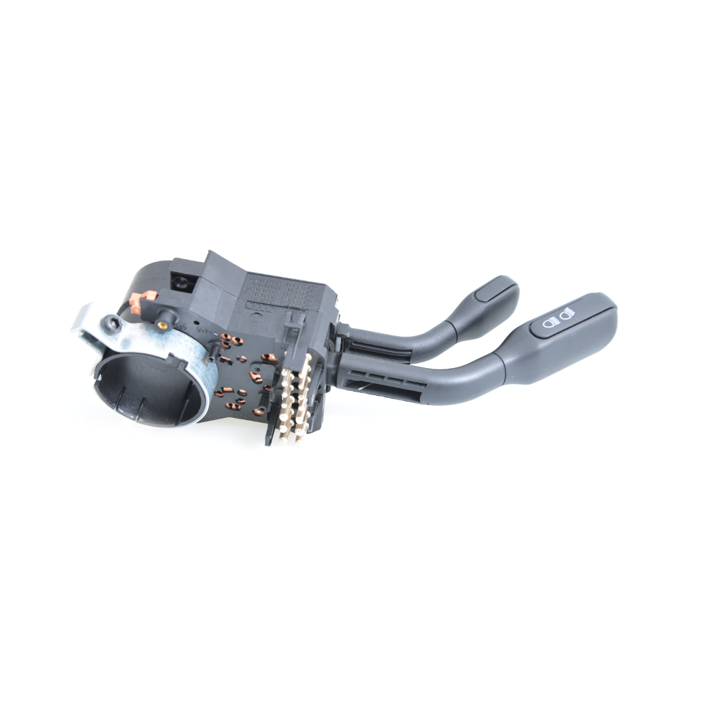 Schalter für Licht für Blinker, Fern- und Abblendlicht, Lichthupe und Parklleuchte satinschwarz