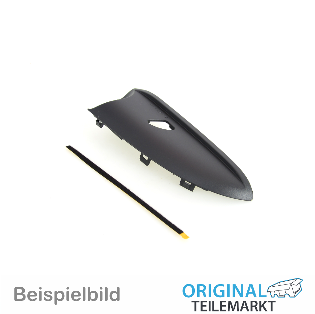 Blende rechts für Aussenspiegelgehäuse satinschwarz 4F0858524A 01C