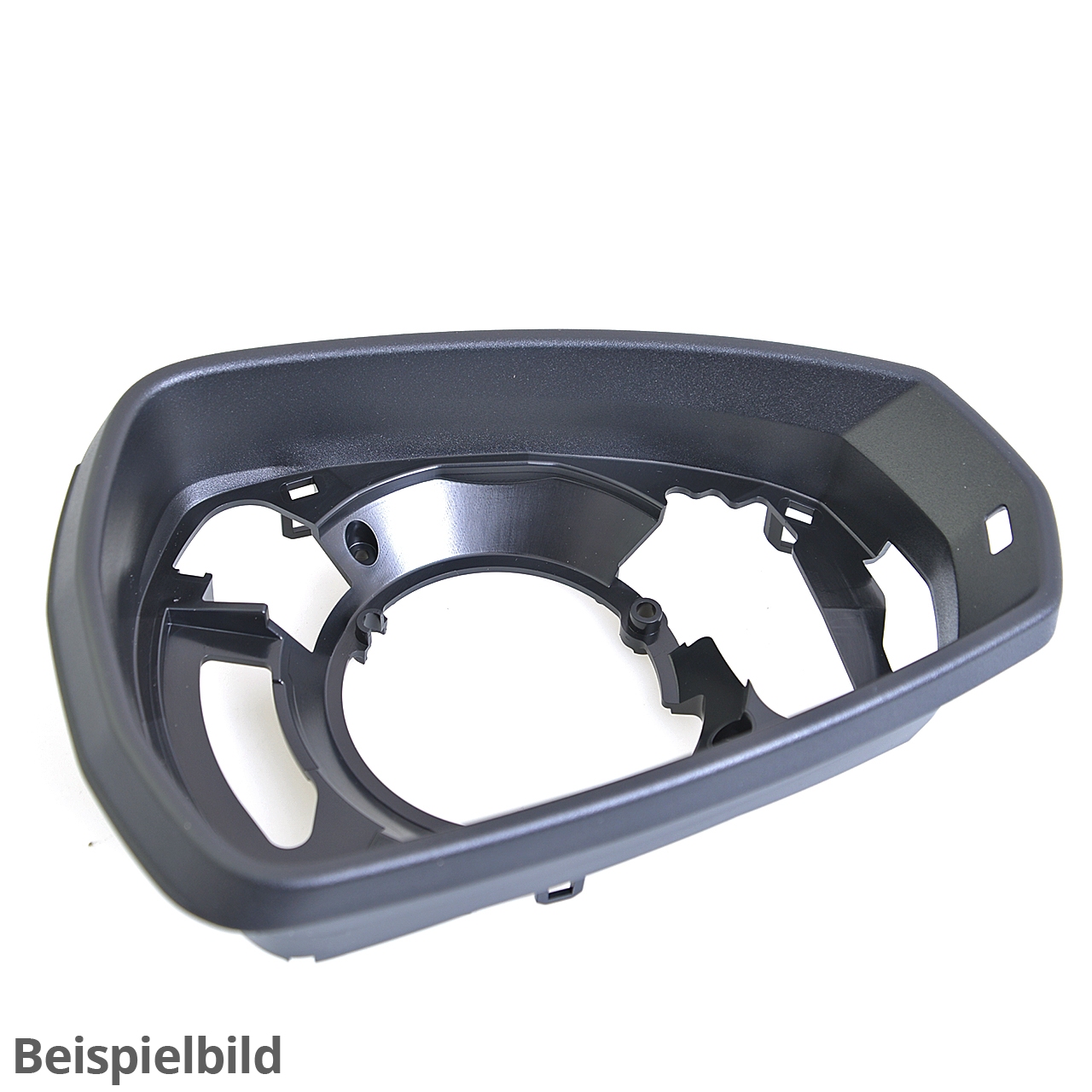 Rahmen für Aussenspiegel rechts satinschwarz 8X0857240B 9B9