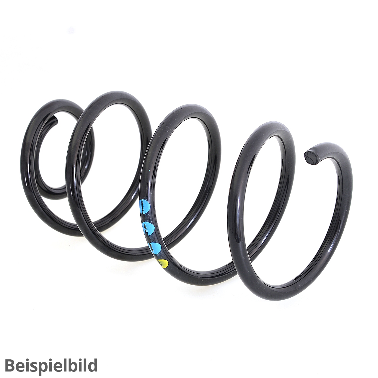 Schraubenfeder 1 Farbstrich / 1 Farbstrich braun / lila 7P6411105AS