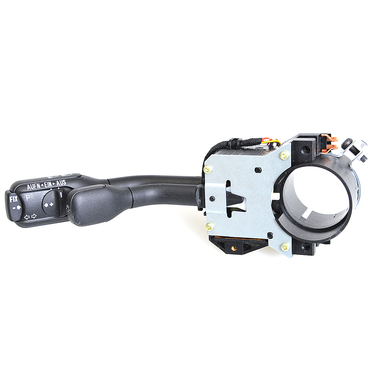 Schalter für Licht für Blinker, Fern- und Abblendlicht, Parklleuchte, Tempomat satinschwarz
