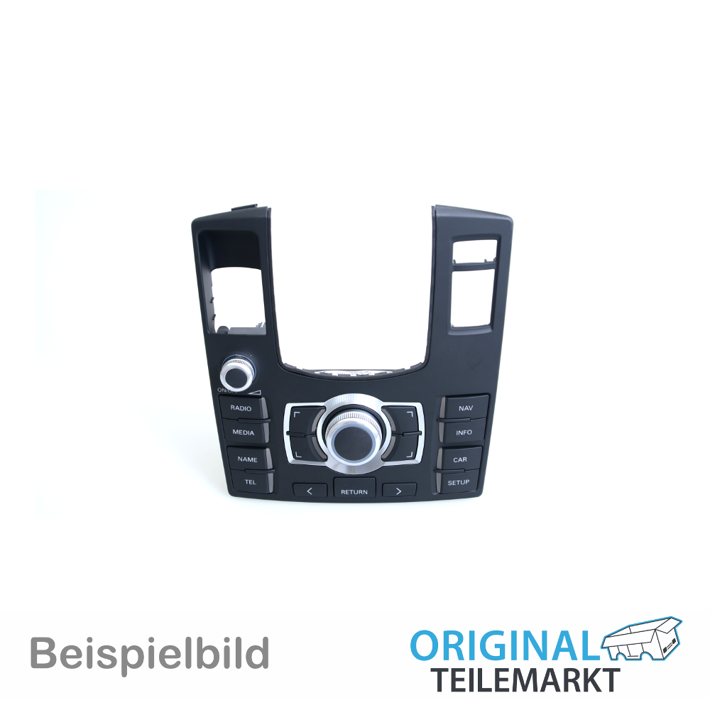 Bedienungseinheit für Multimediasystem -MMI- , 8 Tasten nero (schwarz) 4F1919612A H77