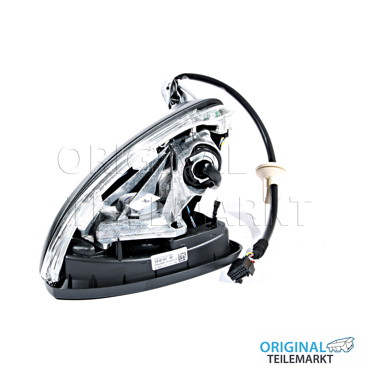 Außenspiegelgehäuse links satinschwarz 5TB857507  9B9