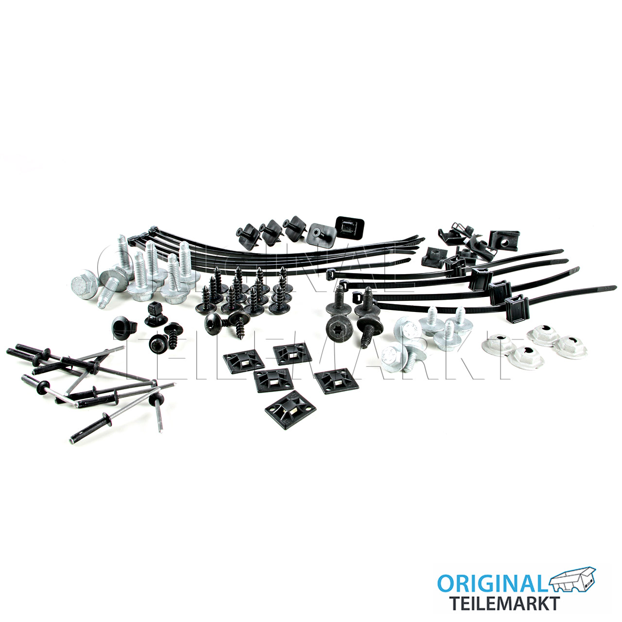 1 Satz Befestigungsteile Stossfänger 3G0898623A