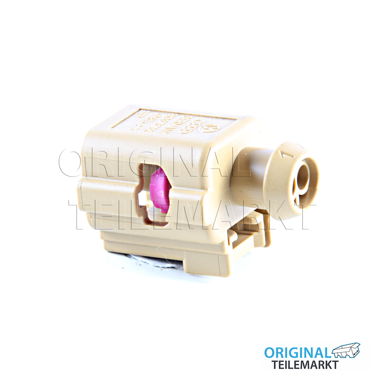 Flachkontaktgehäuse mit Kontaktverriegelung Temperaturgeber Leitungssatz für Motorraum und Beleuchtu