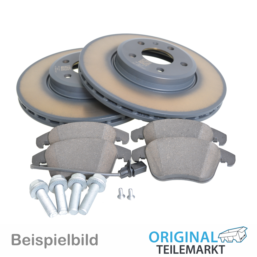 1 Satz Bremsscheiben mit Bremsbelägen vorne VW/Audi 8E0 098 301 B