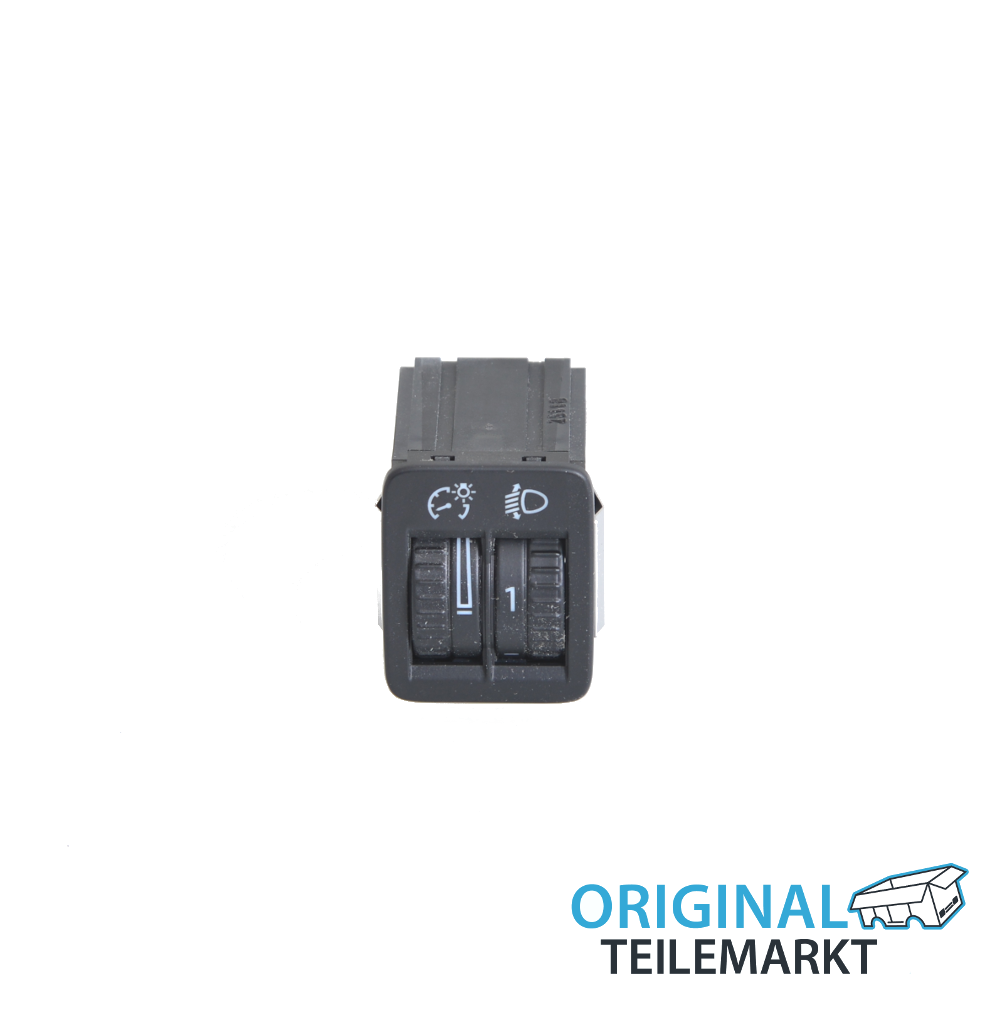 Regler für Instrumentenbeleuchtung und Leuchtweitenregelung schwarz/weiss 3C0941333A REH