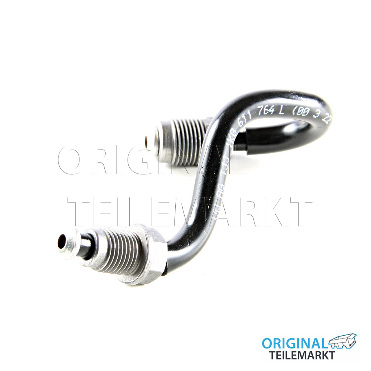 Bremsrohr rechts, vom Bremsschlauch zum Bremssattelgehäuse 1K0611764L