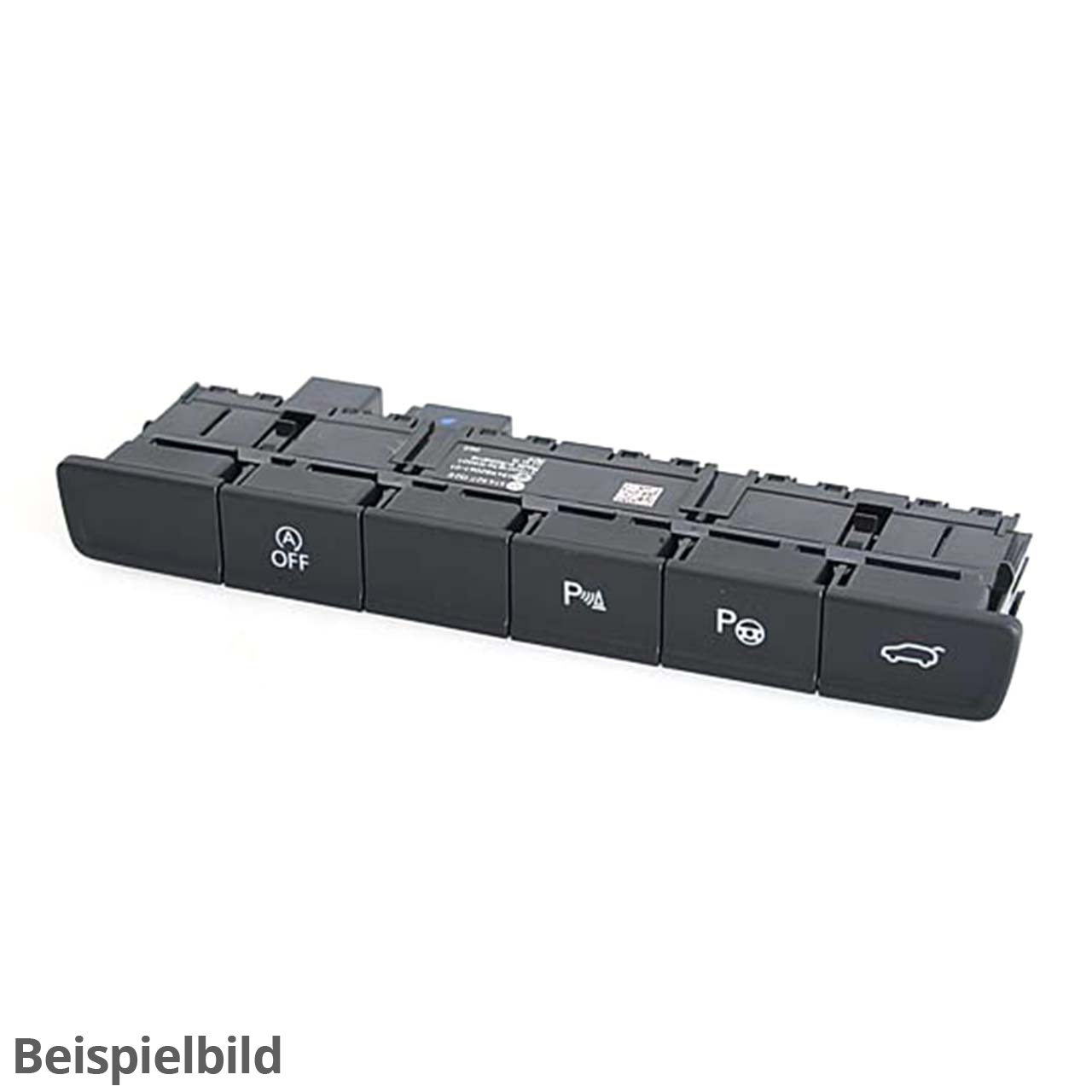 Bedieneineit mit Drucktasten 2GM927132S WHS satinschwarz/weiss