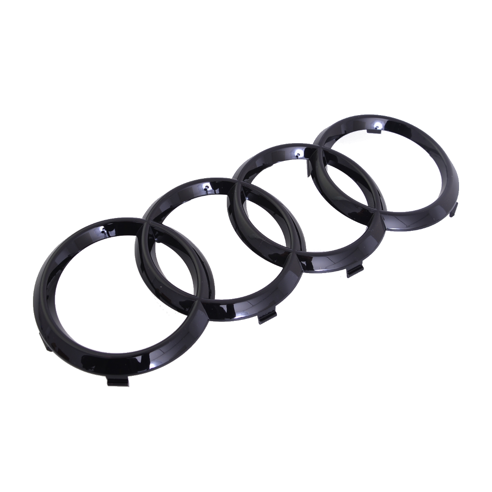 Audi Zeichen 8T0853605 T94 schwarz-glänzend