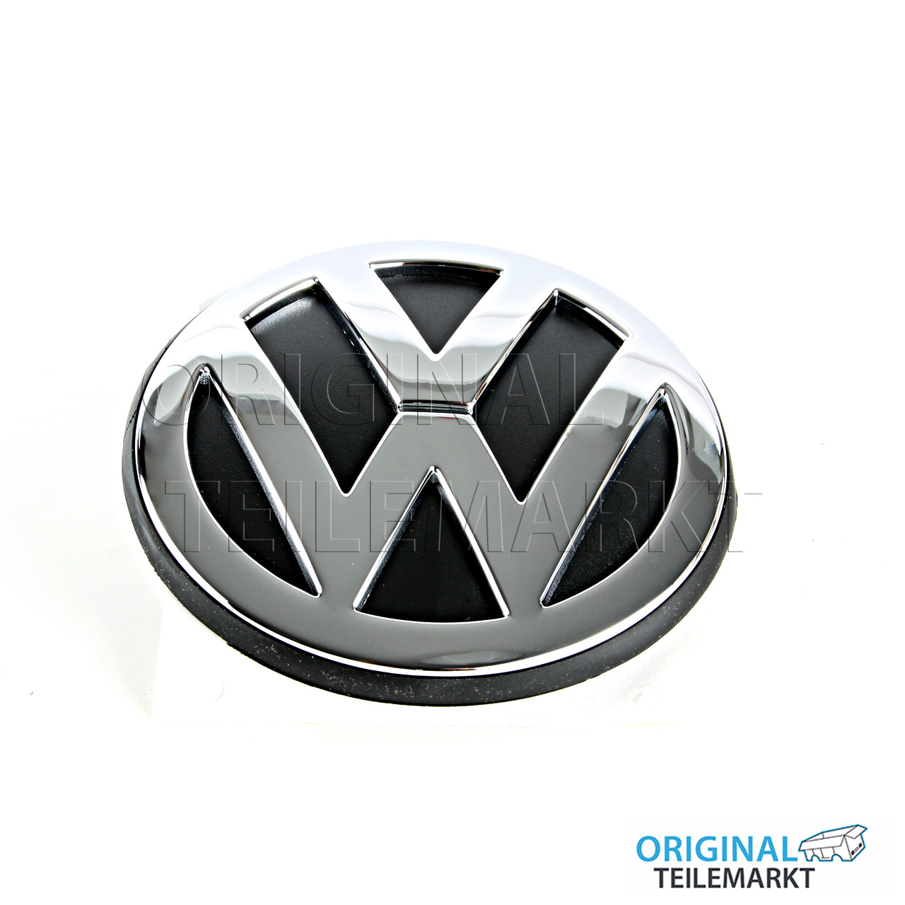 VW-Emblem chromfarben/schwarz 1J6 853 630 B ULM 