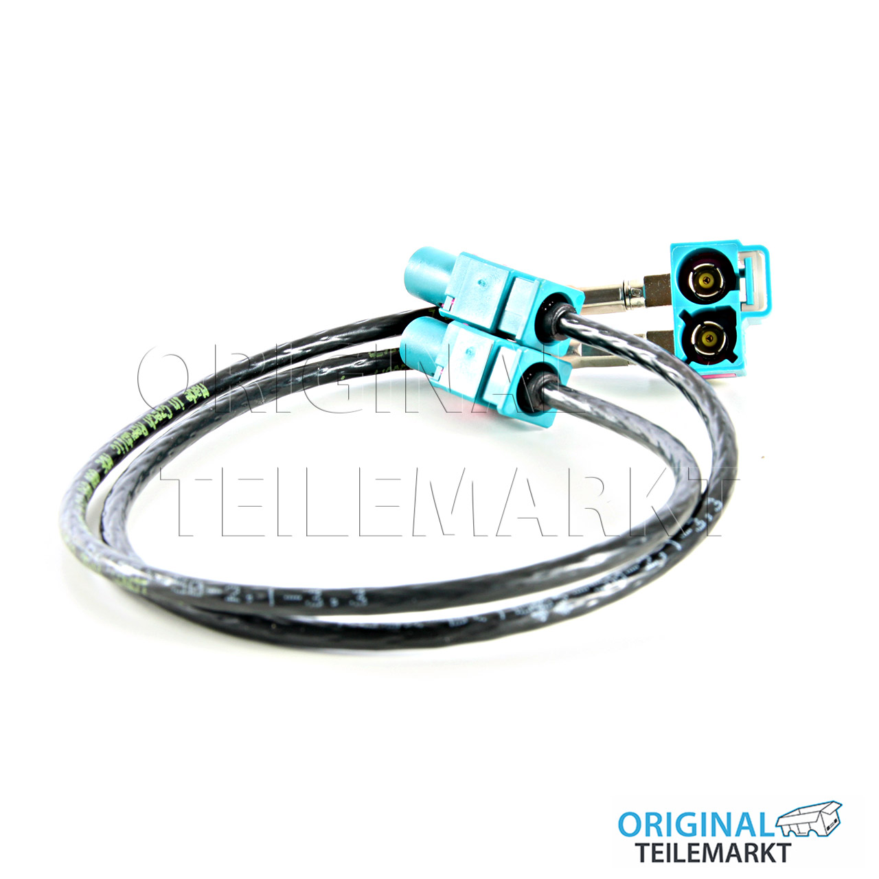 Doppeladapterantennenleitung Winkelbuchsengehäuse 000098713A