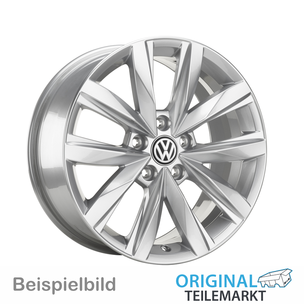 Aluminiumfelge chromfarben 1H0601025AA091