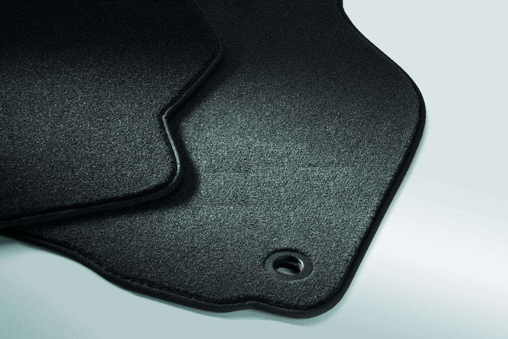 VW Polo (9N) Textilfussmatten vorn schwarz 