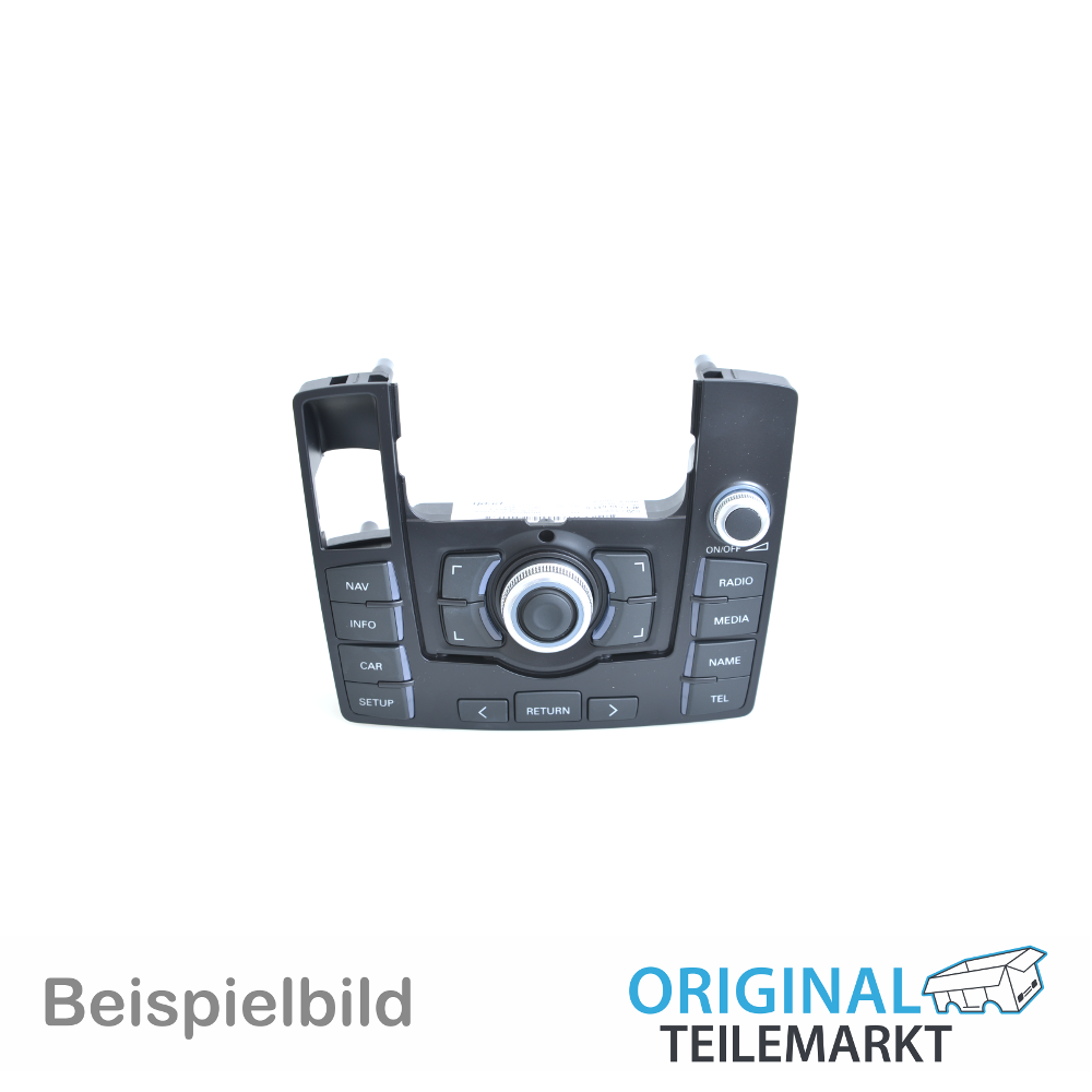 Bedienungseinheit für Multimediasystem -MMI-  nero (schwarz) 8T0919611  WFX