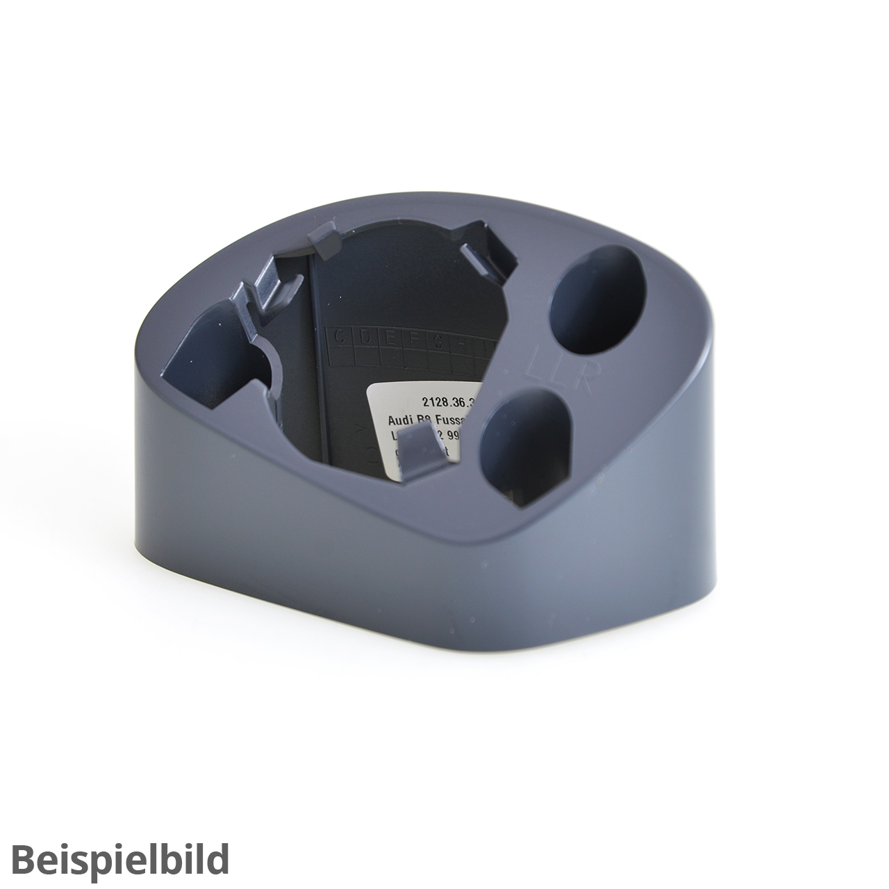 Abdeckung 80B857110  9B9 satinschwarz