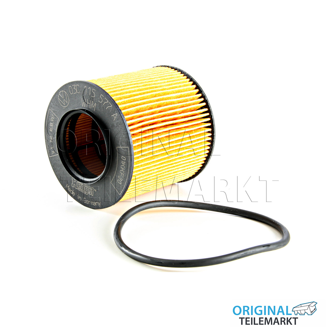 Ölfilter mit Dichtung  VW Original Ersatzteil