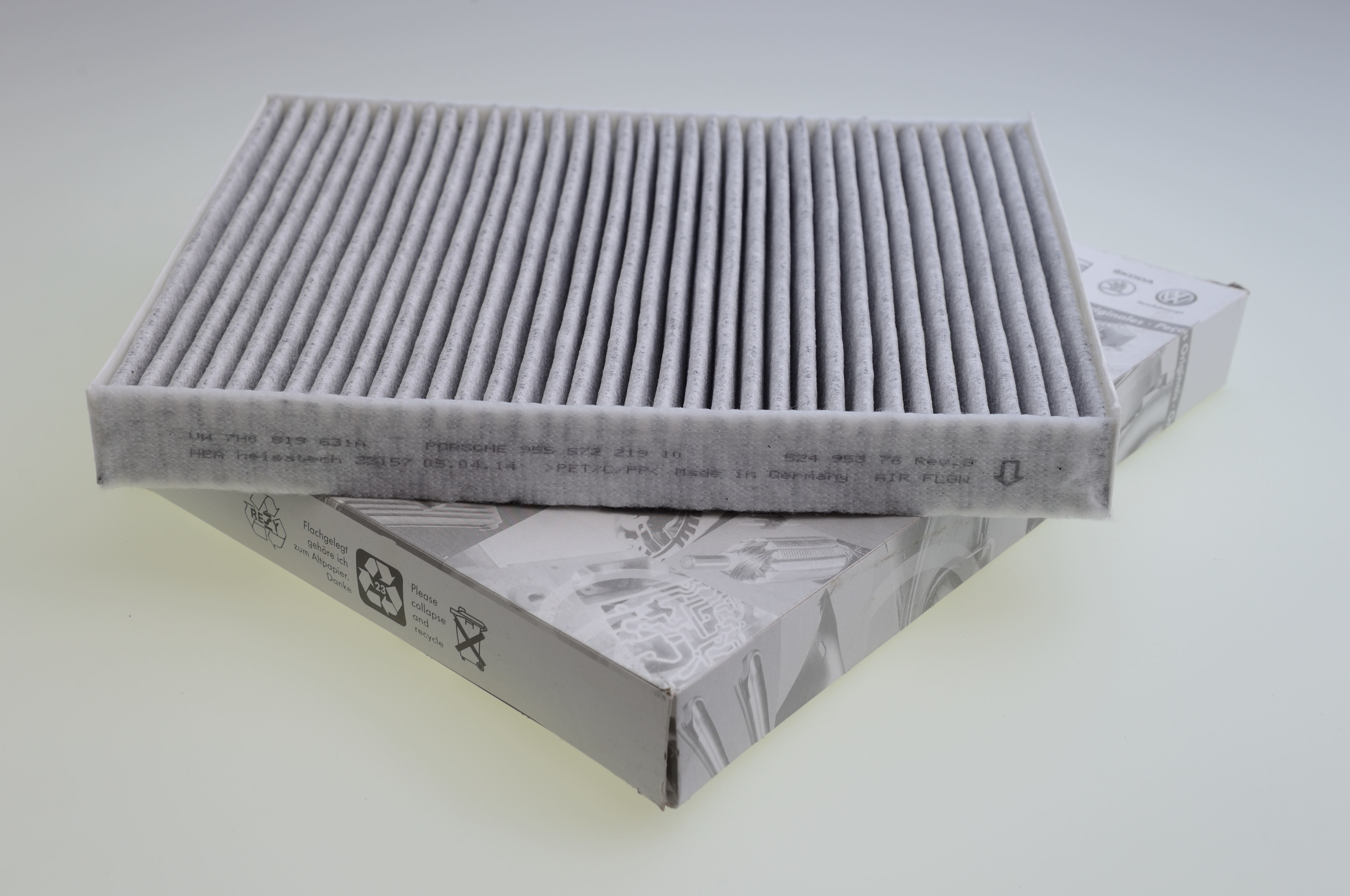 Staub- und Pollenfiltereinsatz 7H0 819 631 A 