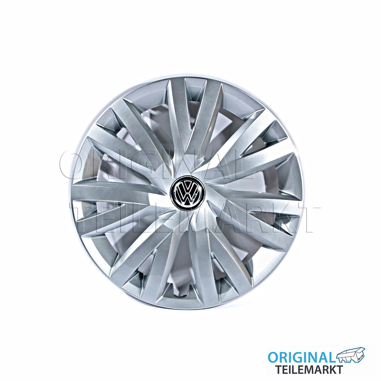 1 Satz Radzierblenden 5G0071456  YTI silber/chrom/schwarz