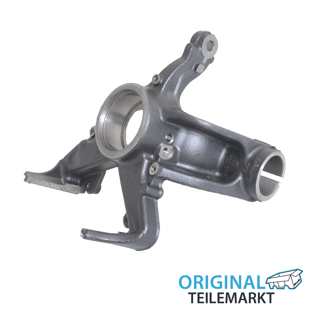 Radlagergehäuse rechts, mit Bremsträger für Fahrzeuge mit ABS 6Q0407256AC