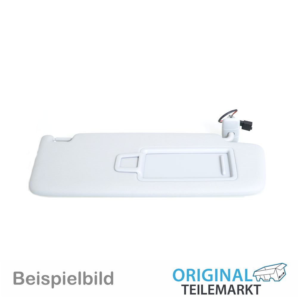 Sonnenblende rechts mit Spiegel perlgrau 705857552ADX14