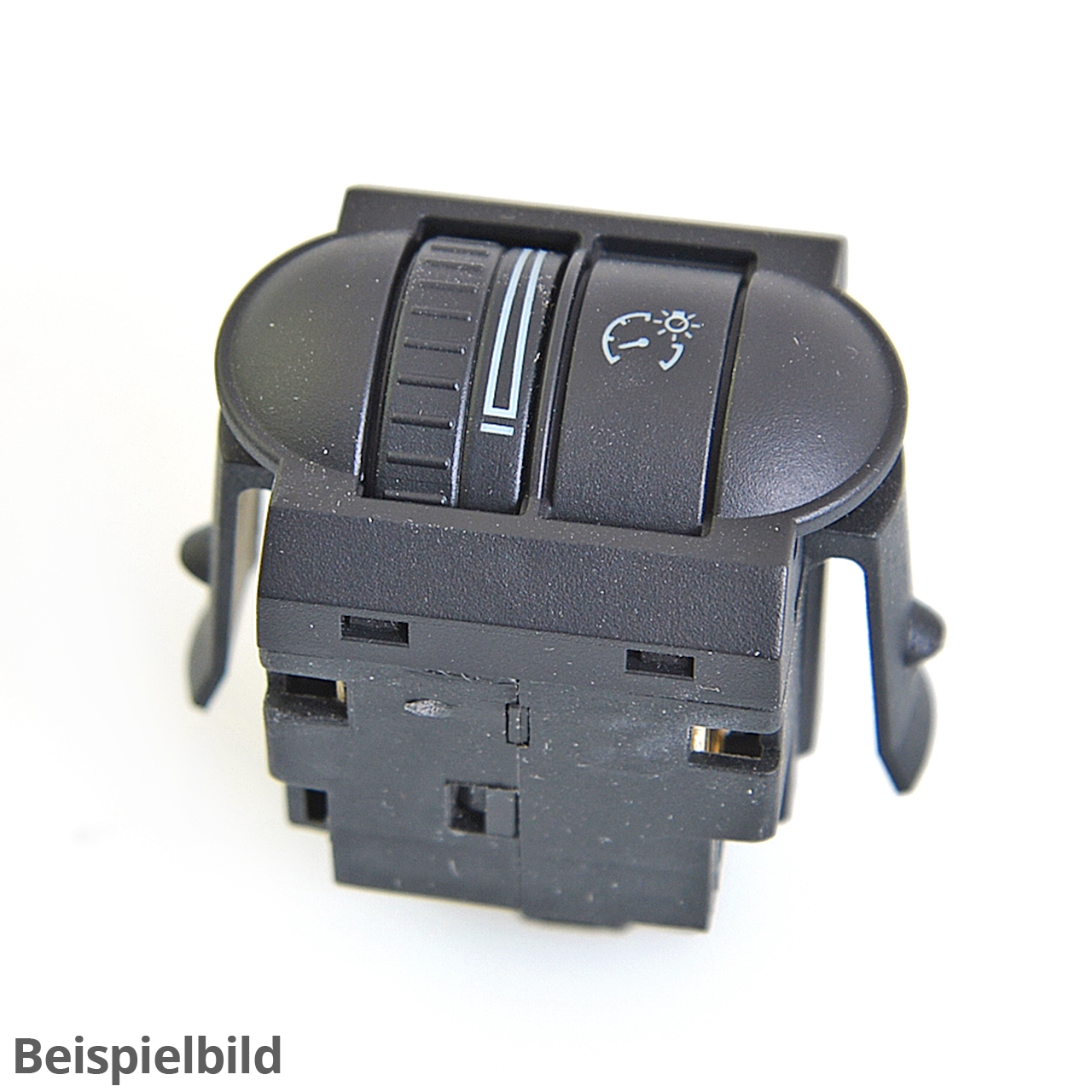 Regler für Instrumentenbeleuchtung und Leuchtweitenregelung schwarz/weiss 1K0941333D REH