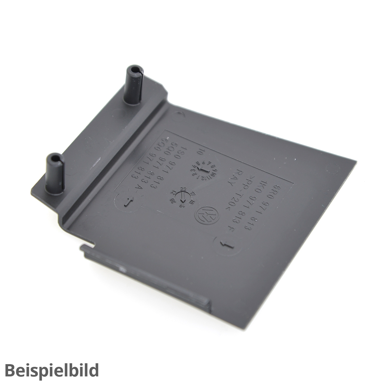 Abdeckkappe satinschwarz 6R0971813  9B9