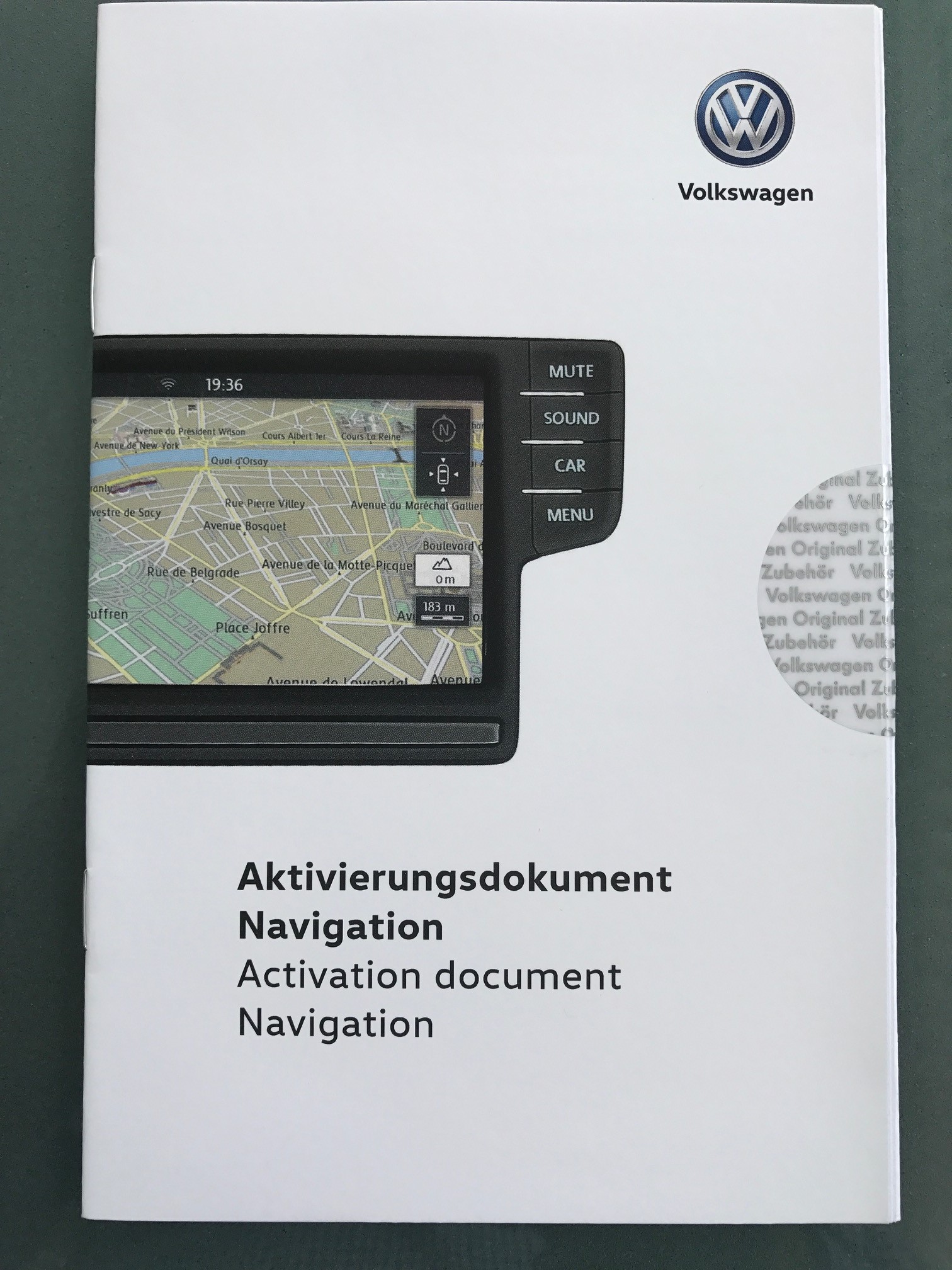 Nachrüst-Set Discover Media 3Q0 057 874 A