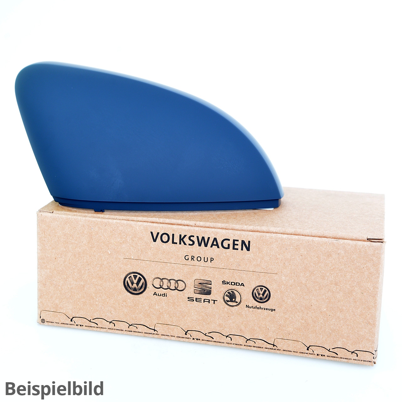 Abdeckkappe für Spiegel rechts satinschwarz 1H0857538C 01C