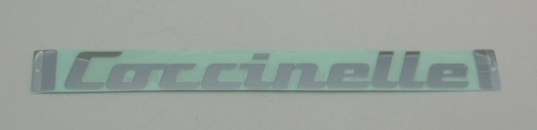 Schriftzug Coccinelle chromglanz 5C1853670E 739