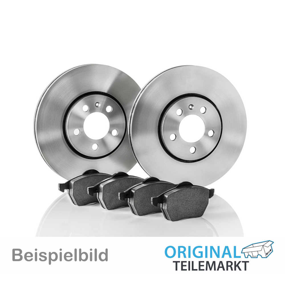 1 Satz VW Bremsscheiben mit Bremsbelägen 8P0 698 302 C