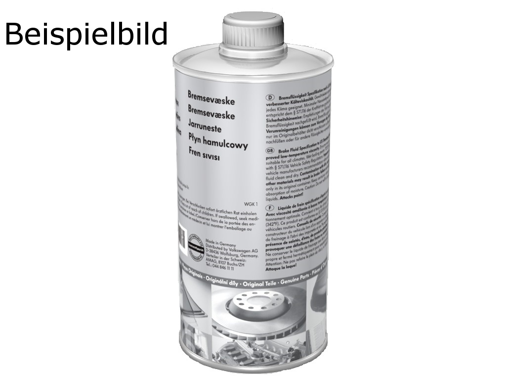 BremsfluessigkeitBeispiel 1,0L Original Bremsflüssigkeit B  000 750 M3