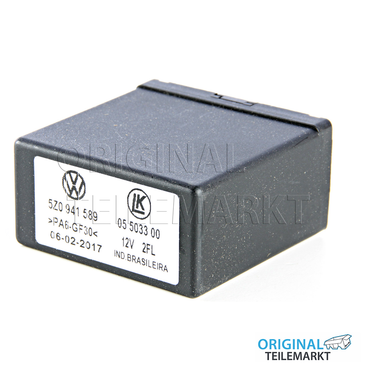 Relais für Tagesfahrlichtschaltung, Lichtführung rosa 5Z0941589