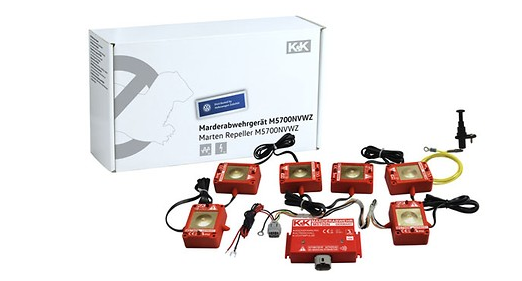  Marder-Abwehranlage (elektrotechnisch) 000 054 650G K&K M5700N, Ultraschall/Hochspannung