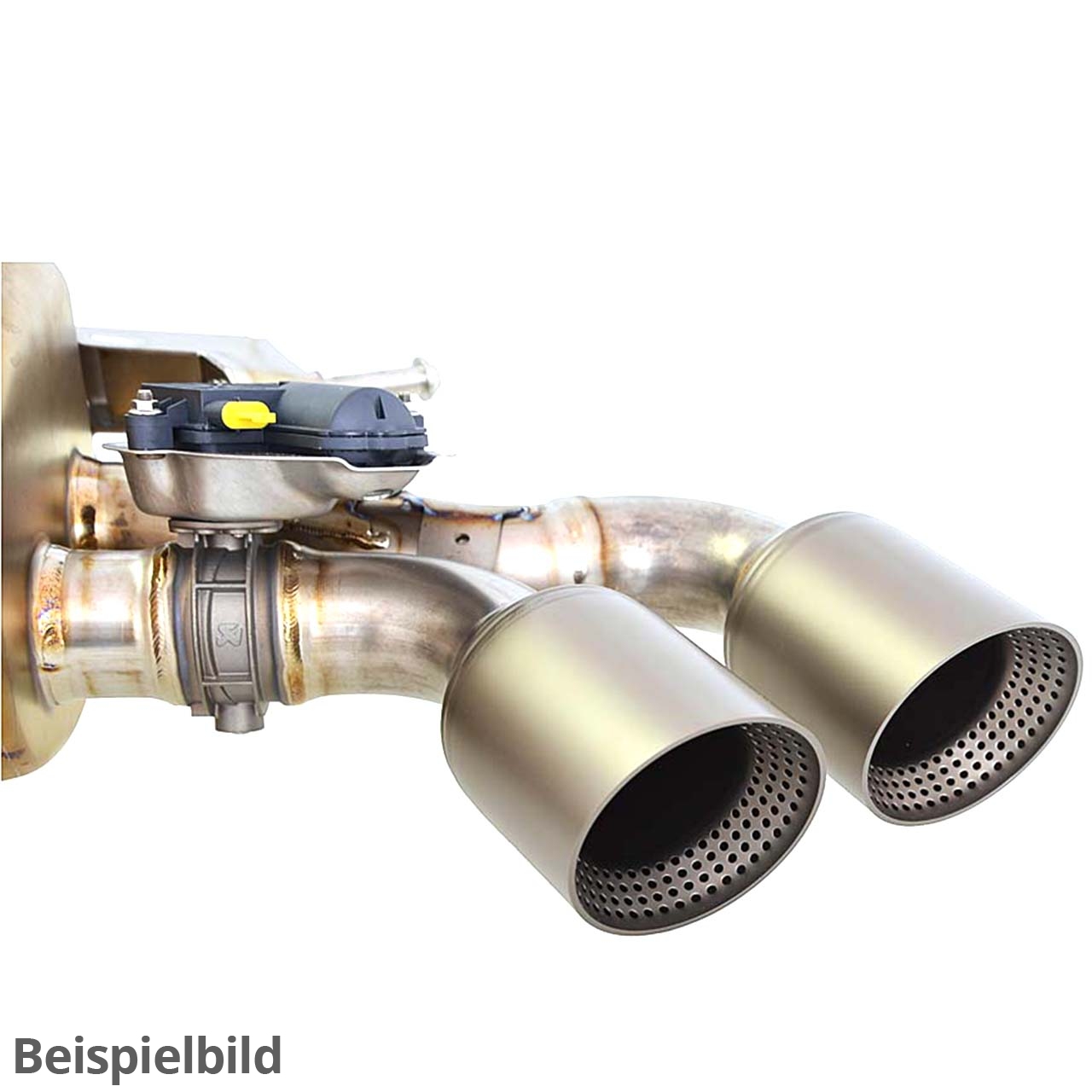 Nachschalldämpfer mit Abgasklappe 4G0253609CB