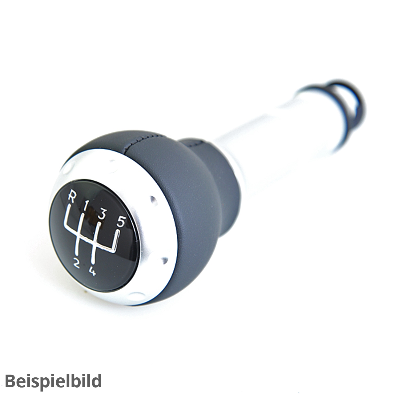 Schalthebelknopf Kunstleder satinschwarz 1H0711141  01C