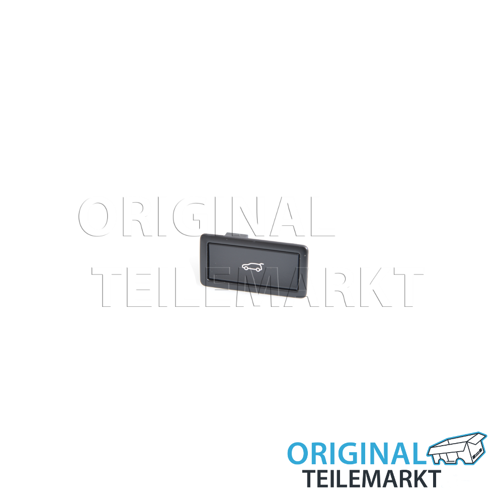 Drucktaster für Heckklappenbetätigung schwarz 7L6959520B 20H