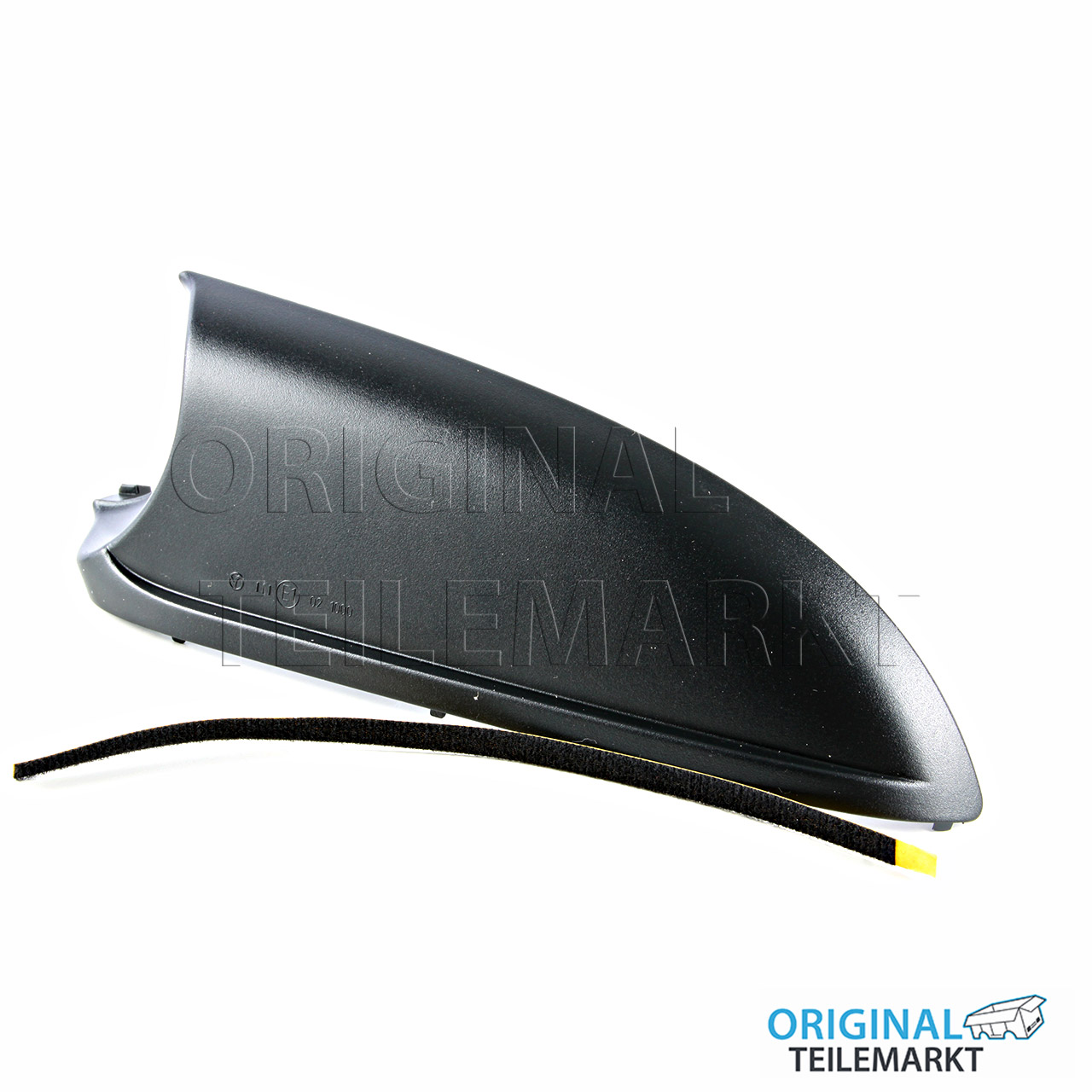 Blende links für Aussenspiegelgehäuse satinschwarz 4F0858523A 01C