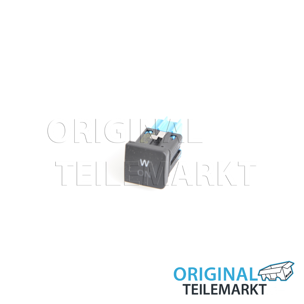 Drucktaster  für Fahrzeuge mit Anfahrhilfe schwarz/weiss 1K0927227A REH