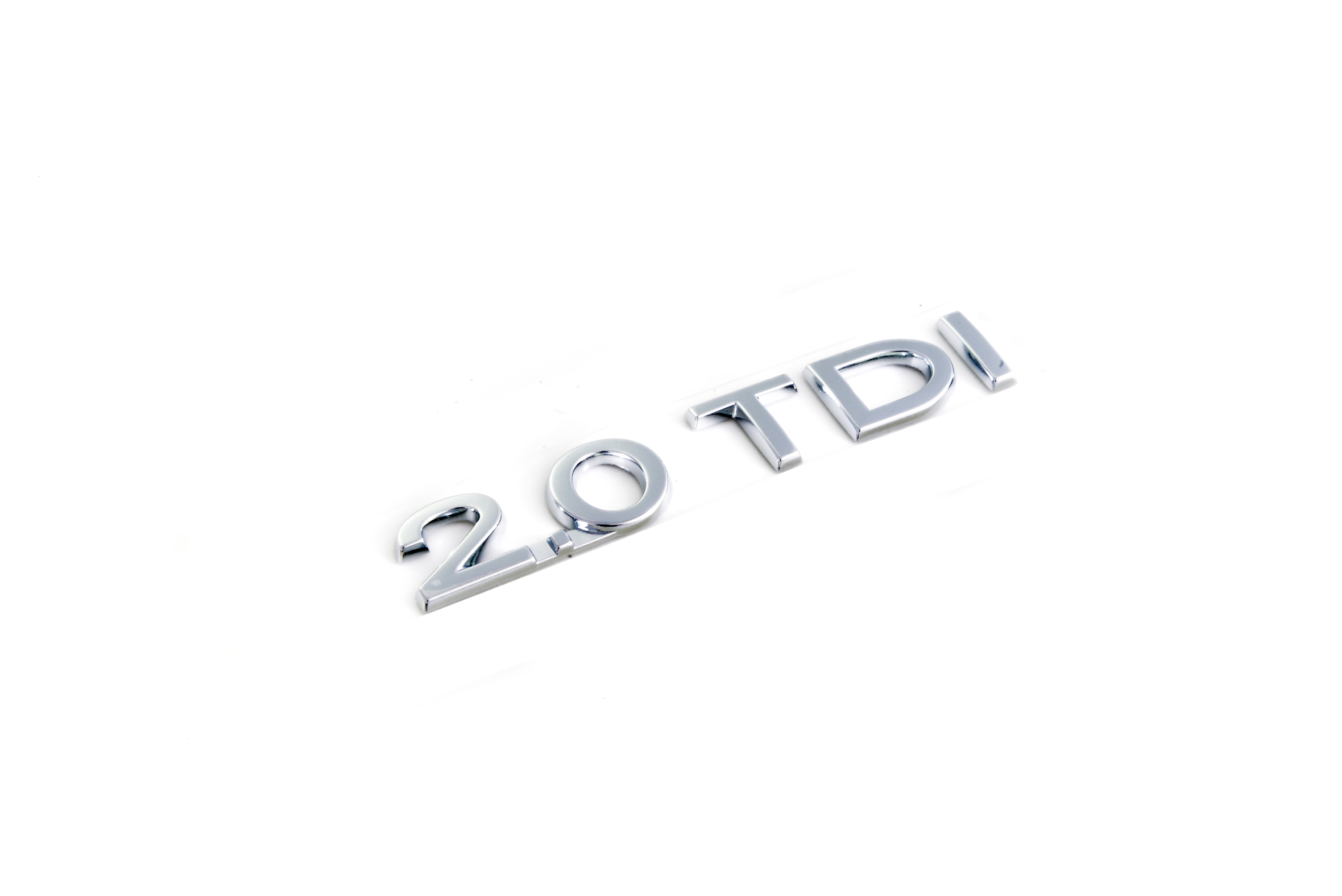 Schriftzug 2.0 TDI chrom 3C0 853 675 E 739