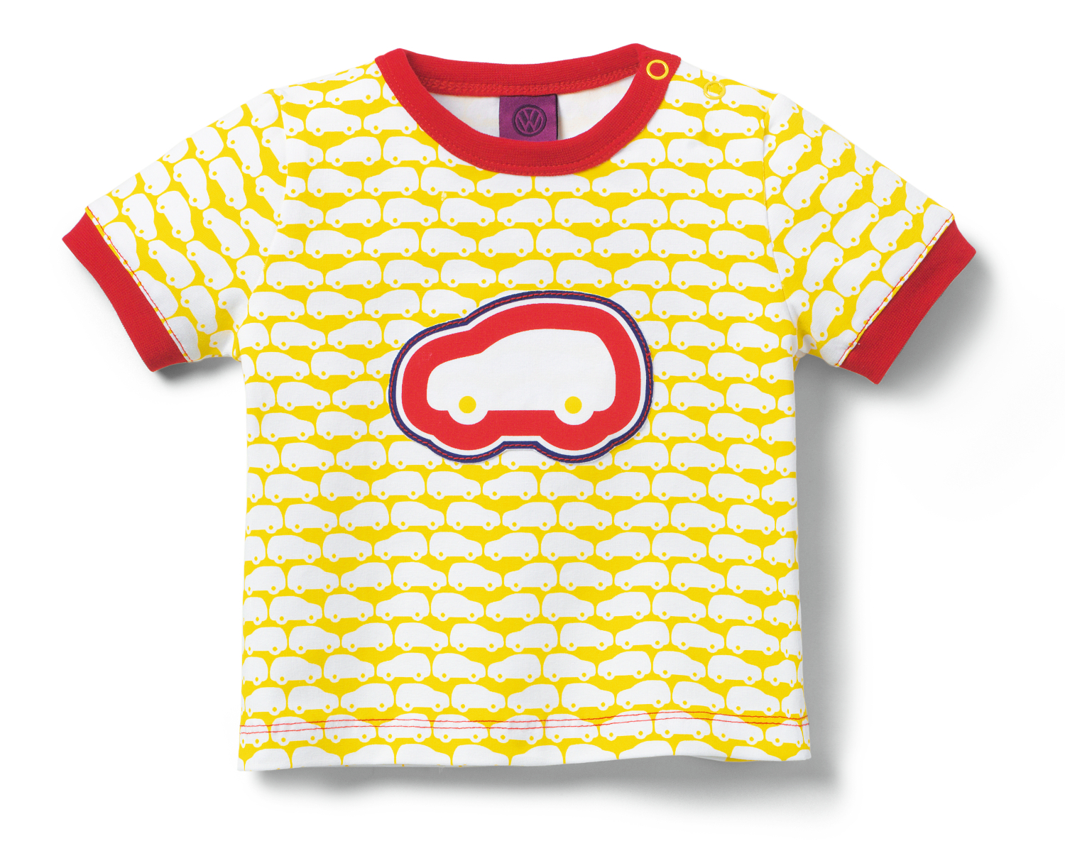 Baby T-Shirt Gelb Auto Gr. 68