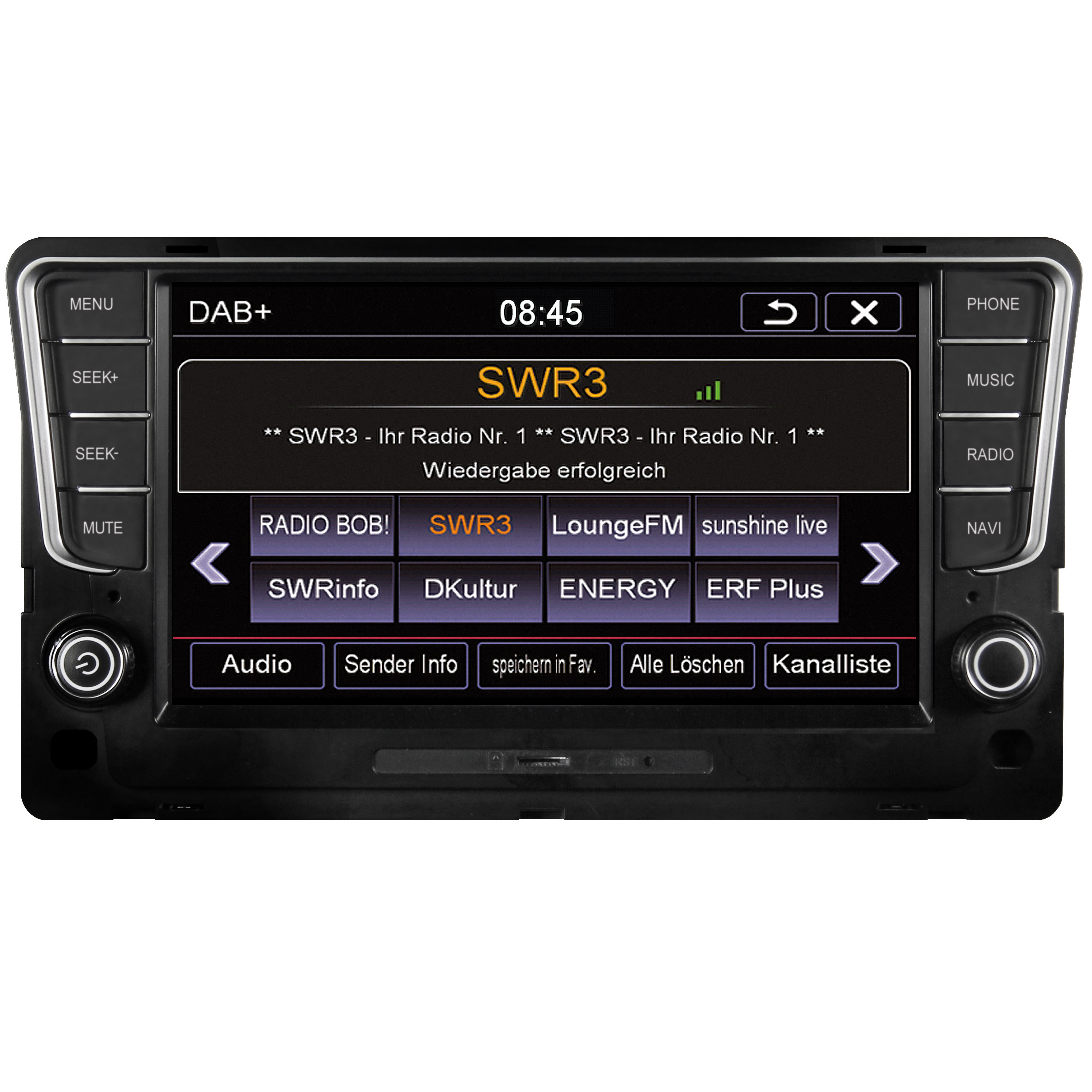 VW Golf 7 Radio Navi ESX VN810 VW-G7-DAB 5G0051232