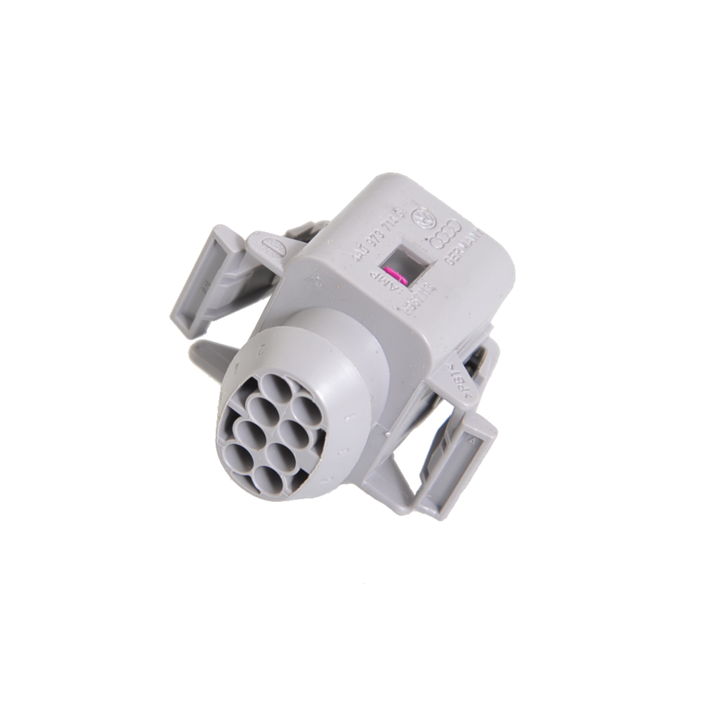 Flachkontaktgehäuse Anschlussstück  / Drosselklappensteuereinheit   8 polig 4A0973714G