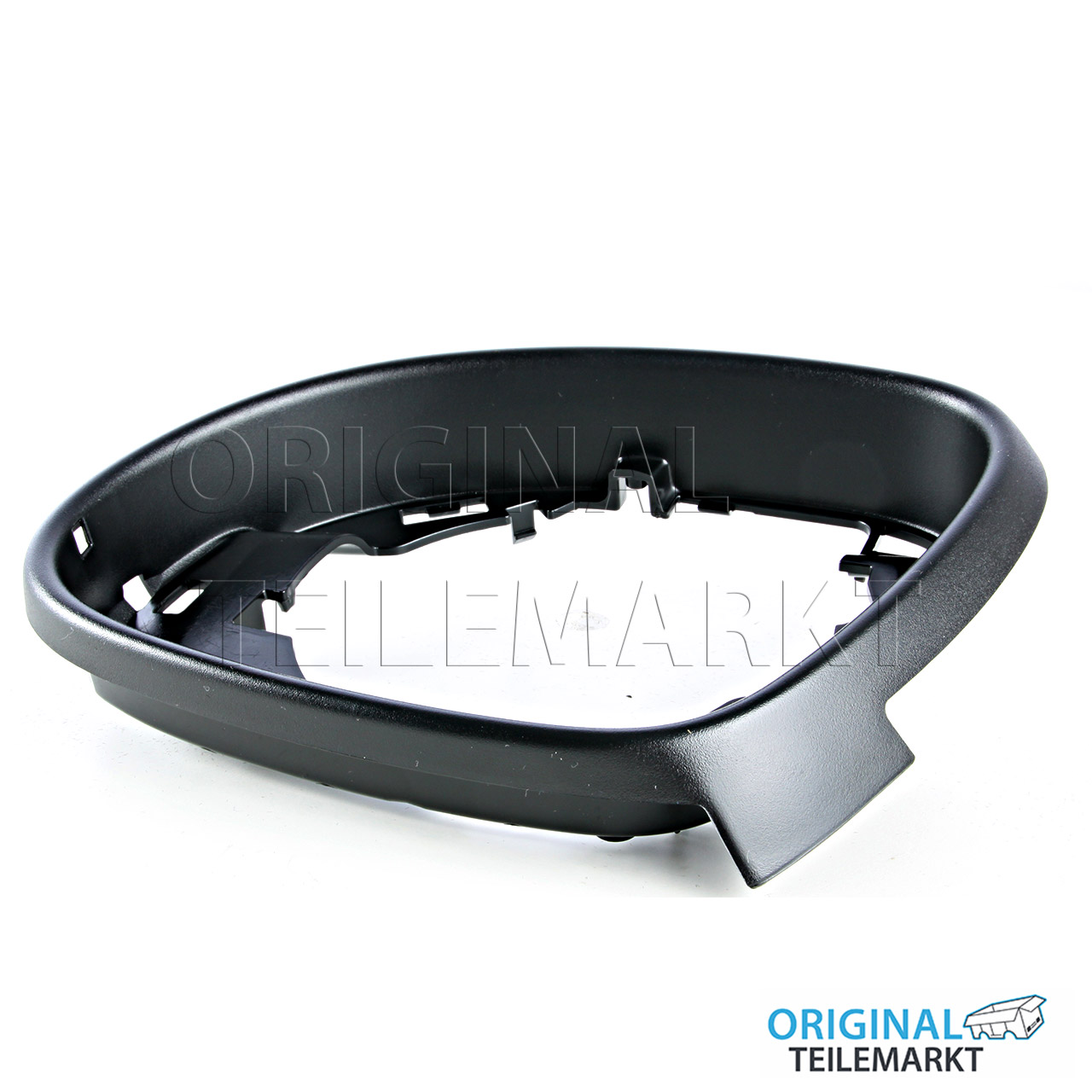 Spiegelrahmen links innen, satinschwarz 5N0857601A 9B9