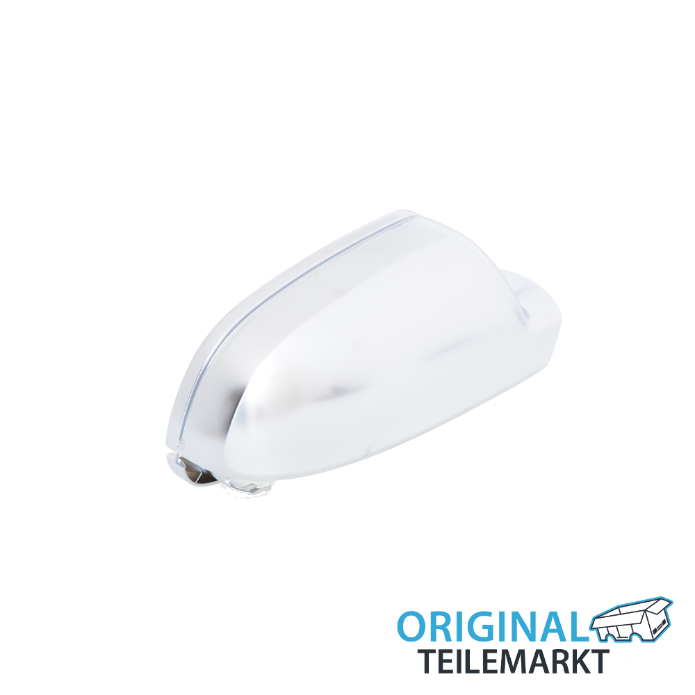 Abdeckkappe Spiegel rechts aluminium 8F0857528A 3Q7