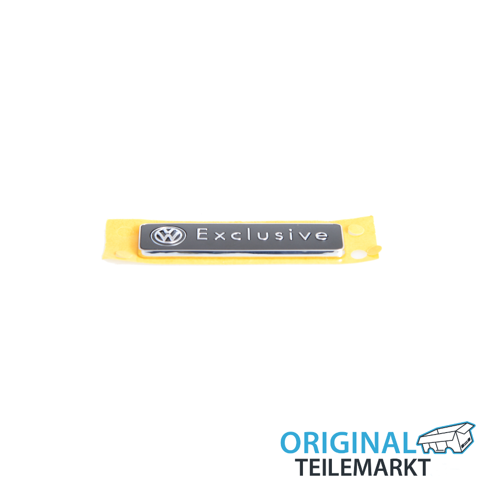 Plakette EXCLUSIVE  mit Individual-Emblem chrom, selbstklebend 1K0 853 688 F 739