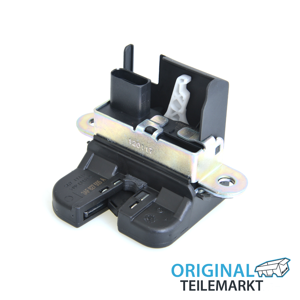 Heckseite Klappenschloss satinschwarz 3AF827505A 9B9