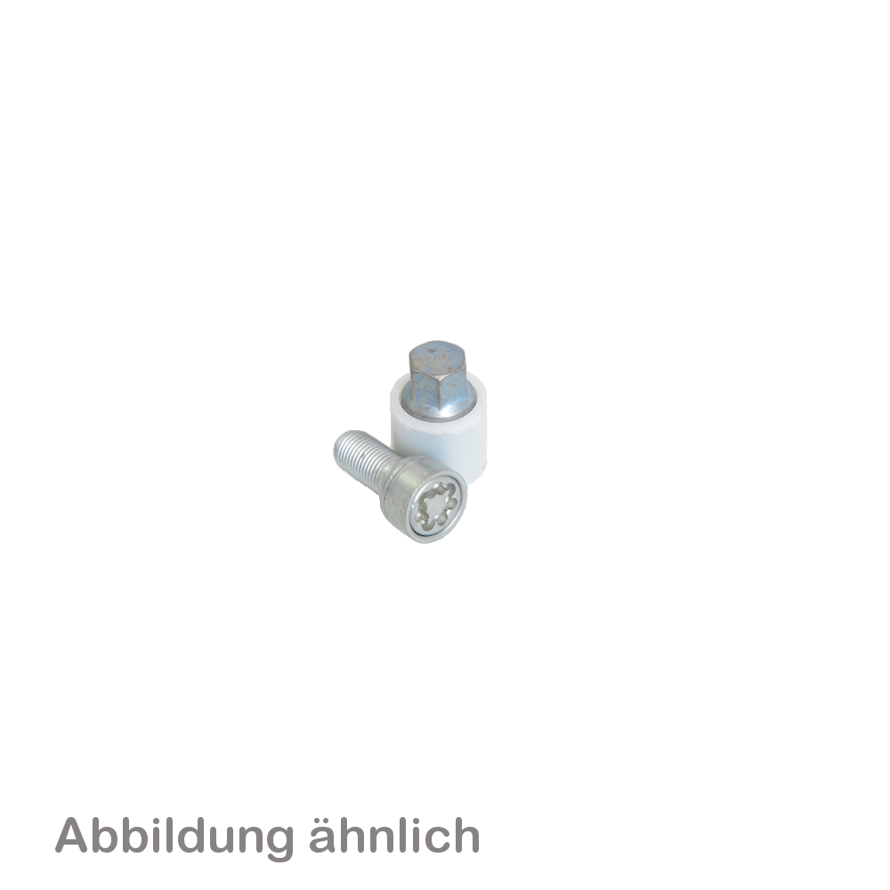 Radschraube diebstahlhemmend, mit Adapter / Codeschlüssel M12X1,5X24,5 6N0601139  054